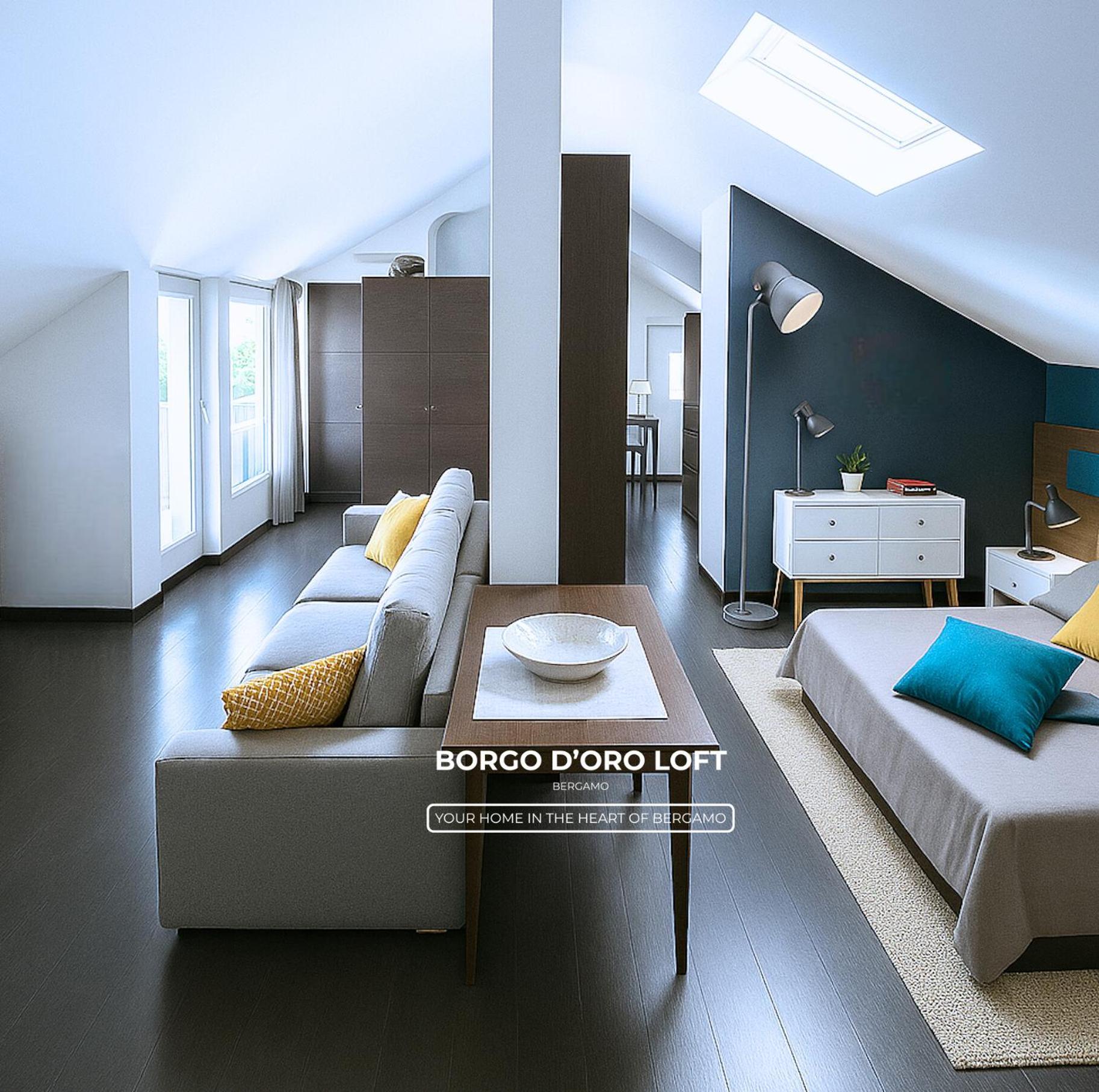 Apartament Borgo D'Oro Loft Bergamo Zewnętrze zdjęcie